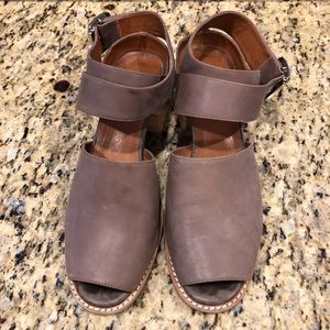 Free People Jeffrey Campbell Open Toe Chunky Heel